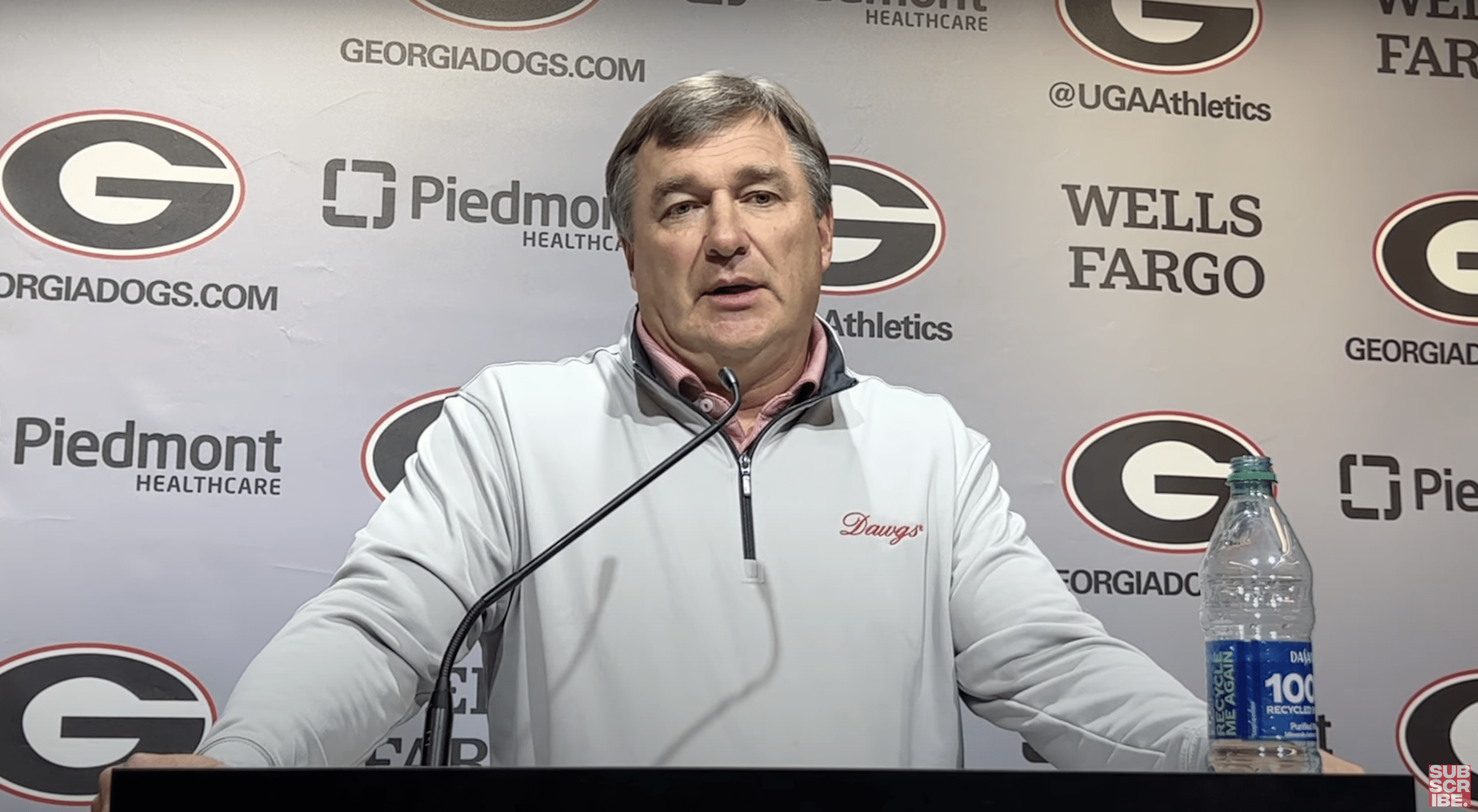 Kirby Smart points to the key in slowing down Tennessee's running game